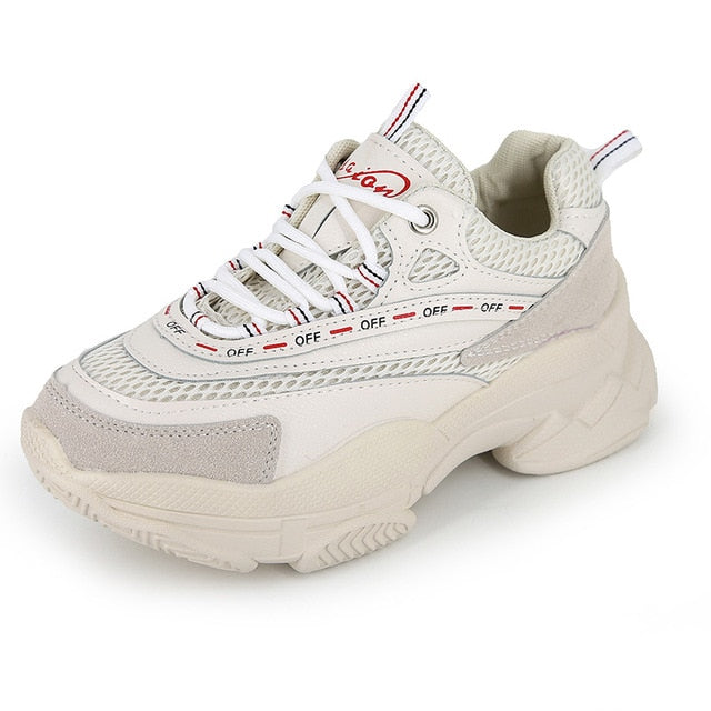 Sneakers Women Mesh Breathable Running Shoes